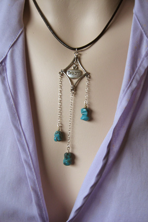 Ki*Lines Dream Spiritual Gemstone Pendant